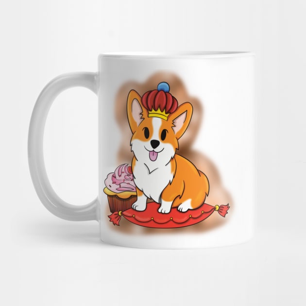 King Corgi by Eikia